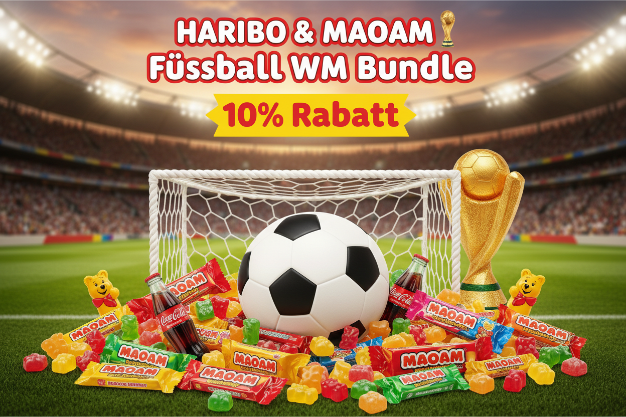 Haribo & Maoam Fußball WM Bundle – jetzt 10% sparen