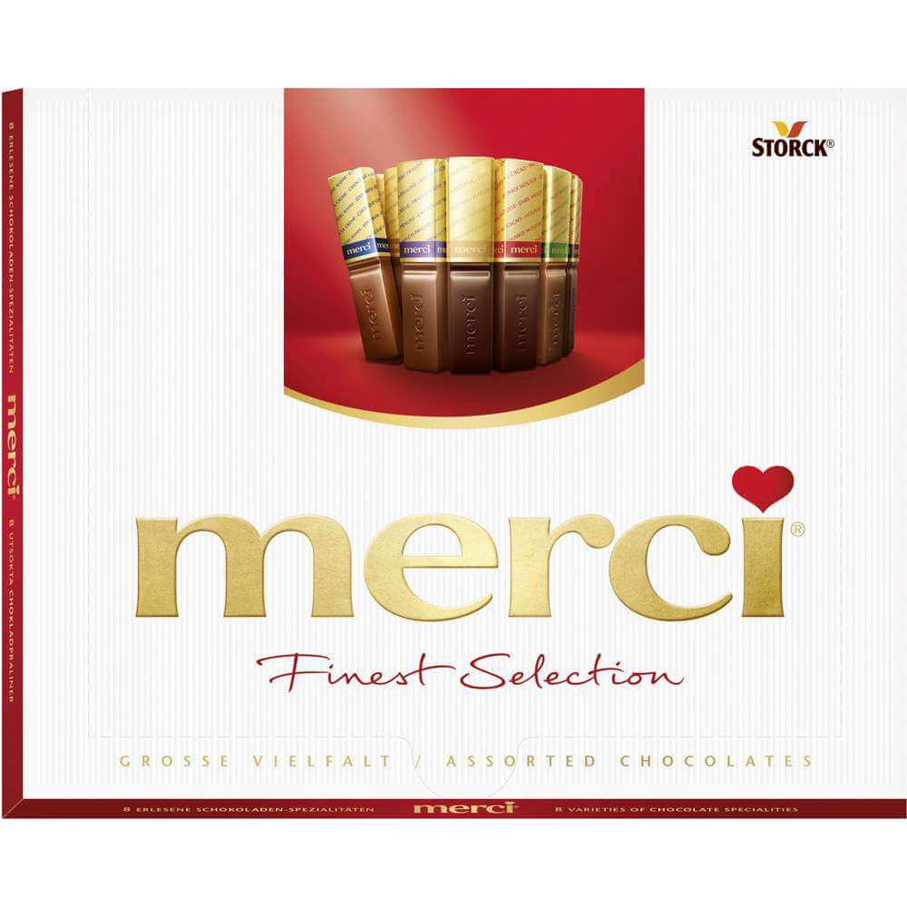 Storck Merci Finest Selection Große Vielfalt 250g / 8.81 oz