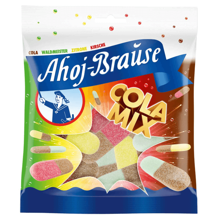 Ahoj-Brause Cola Mix vegane Kaubonbons 150g