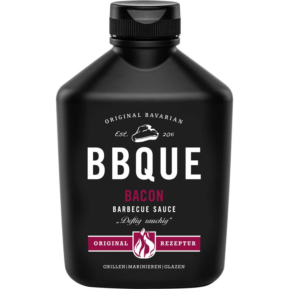 BBQUE Sos barbecue bekonowy "Deftig-rauchig" 400ml / 13.52fl.oz.