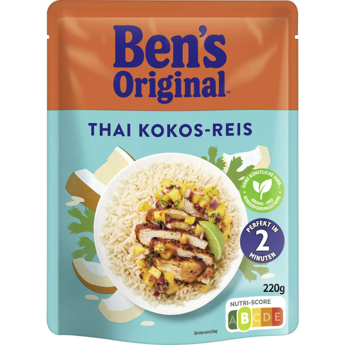 BEN'S ORIGINAL™ Express Rice Riz thaï à la noix de coco 220g