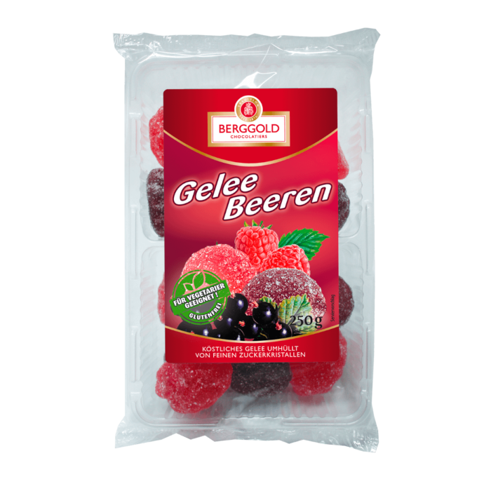 Berggold Gelée de baies, sans gluten, végétalien 250g / 8.81oz