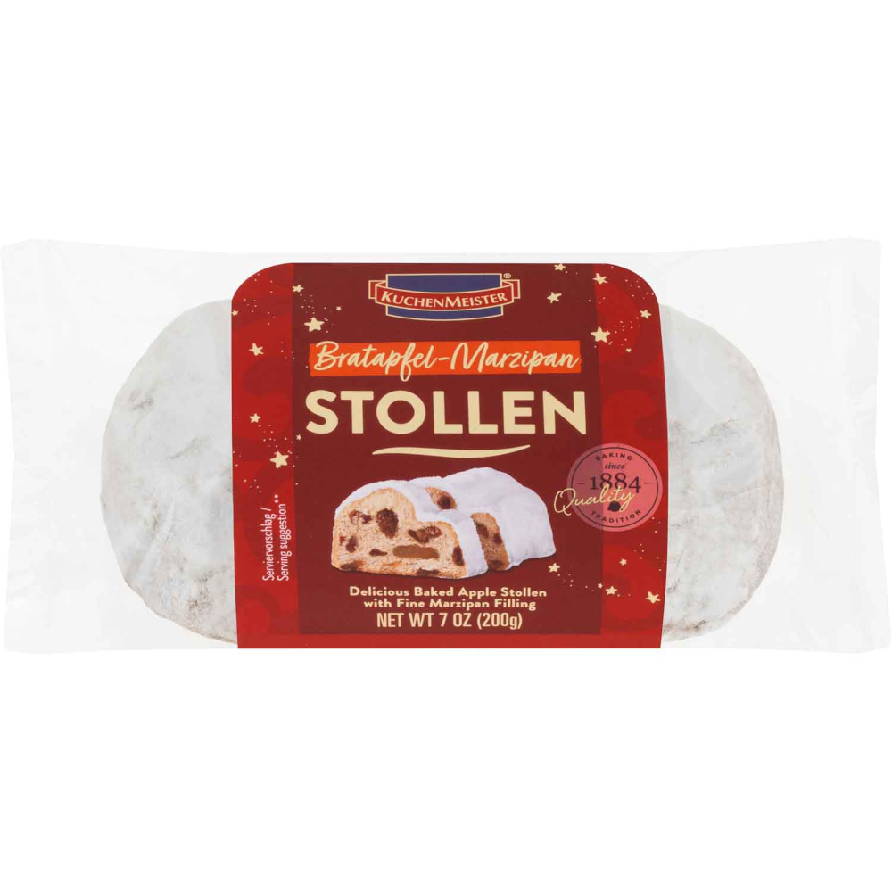 Kuchenmeister Small Baked Apple Christmas Stollen Christmas Cookies 200g