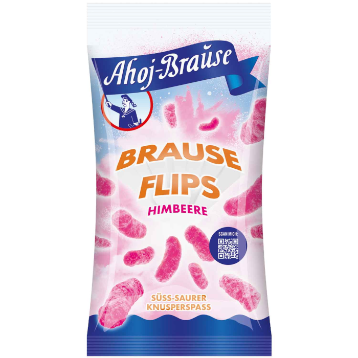 Ahoj-Brause Brause Flips Himbeere 60g / 2.11oz