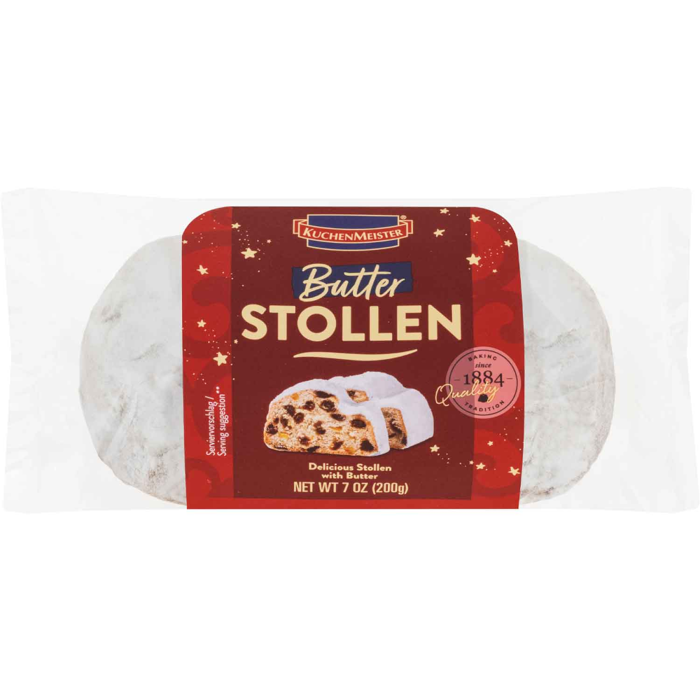 KuchenMeister Small Butter Stollen Christmas Pastry 200g