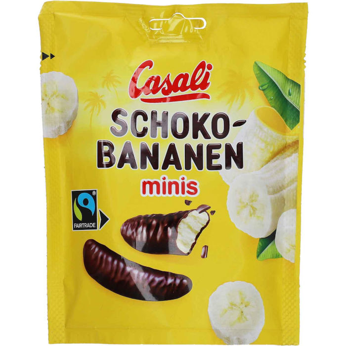Casali Chocolate Bananas Minis 110g / 3.88oz