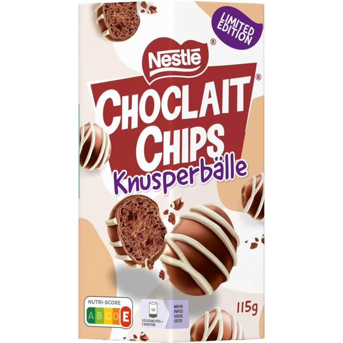 Nestlé Choclait Chips Crispy Balls, Limited Edition 115g / 4.05oz