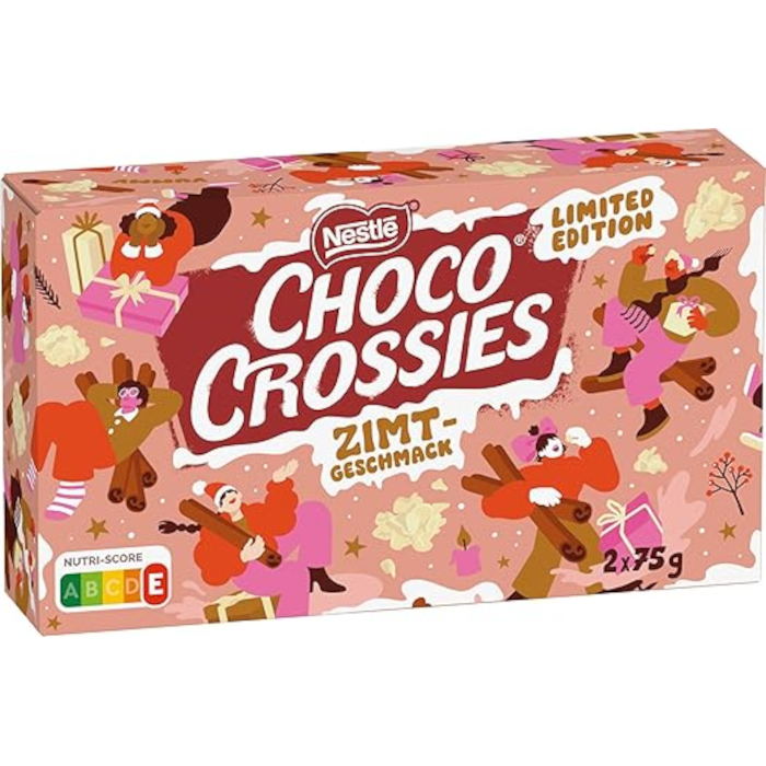 Nestlé Choco Crossies Cinnamon 2 x 75g