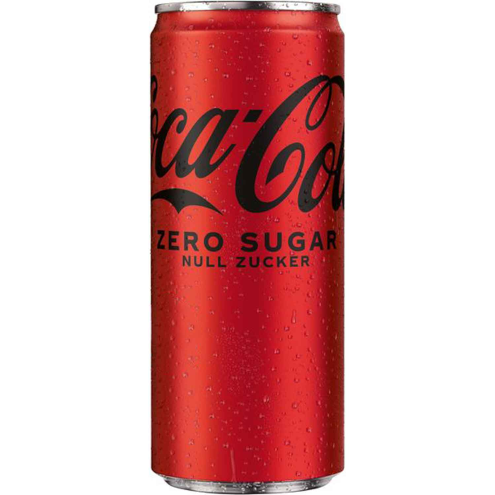 Coca-Cola Zero Sugar Refreshment Drink 330 ml / 11.16 fl.oz.