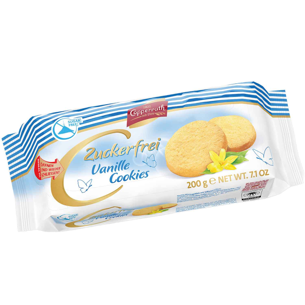 Coppenrath Sugar-Free Vanilla Cookies 200g / 7.05oz