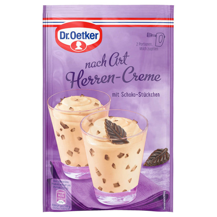 Dr. Oetker nach Art Herren-Creme Dessert 62g / 2.18oz