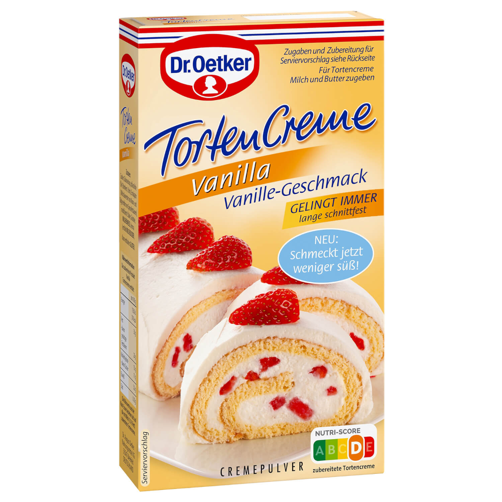 Dr. Oetker Vanilla Cake Cream 123g / 4.33oz
