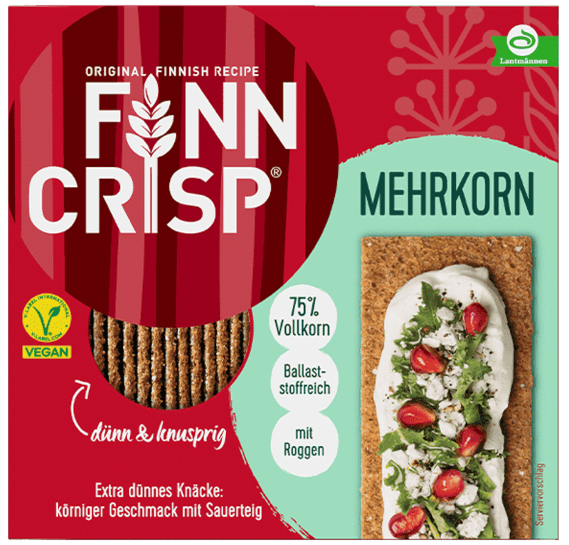 Finn Crisp Pain croustillant Multigrains, vegan 175g / 6.17oz