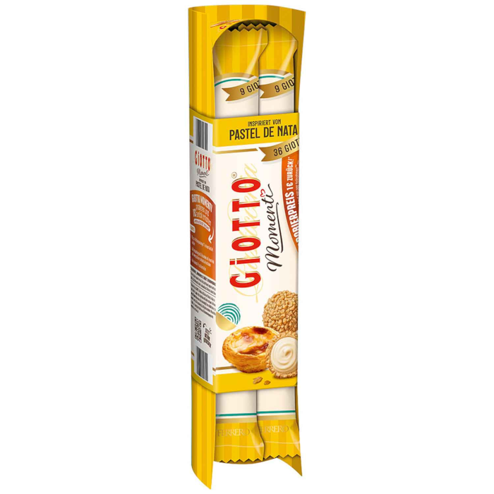 Ferrero Giotto Momenti Pastel de Nata Mini-Gebäckkugeln 154g