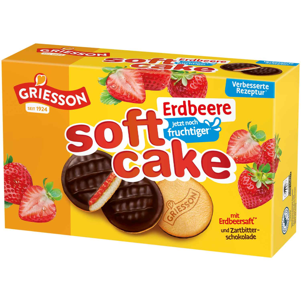 Griesson Kekse Soft Cake Erdbeere 300g / 10.58oz