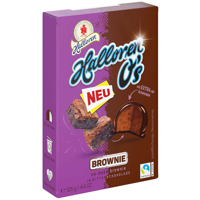 Halloren O's Brownie Chocolates 125g / 4.4oz