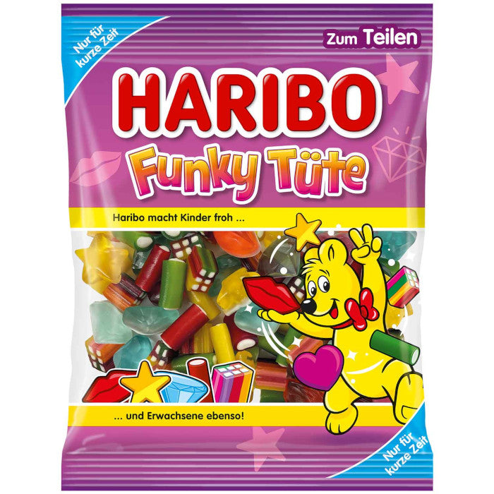 HARIBO Funky Tüte Fruchtgummi & Konfekt 175g