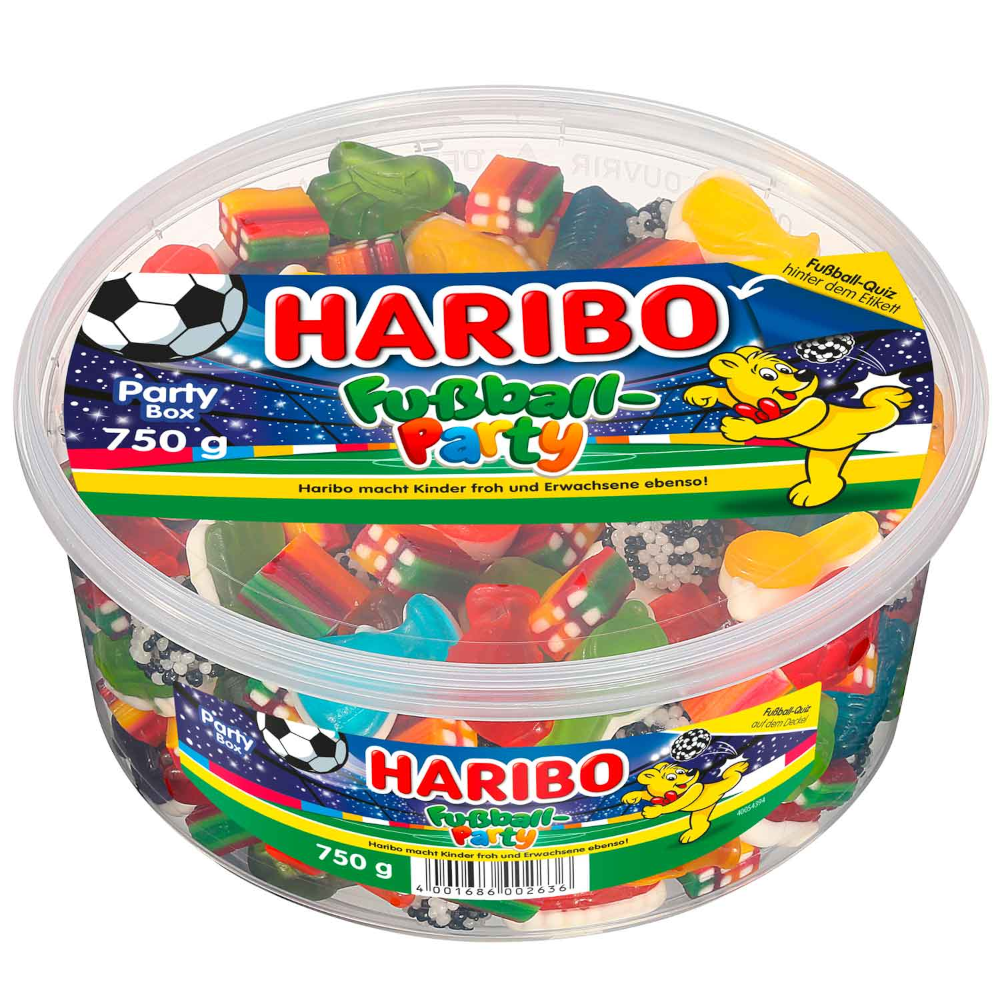 7er HARIBO und MAOAM Fußball-Fan WM Mix Bundle mit 10% Rabatt