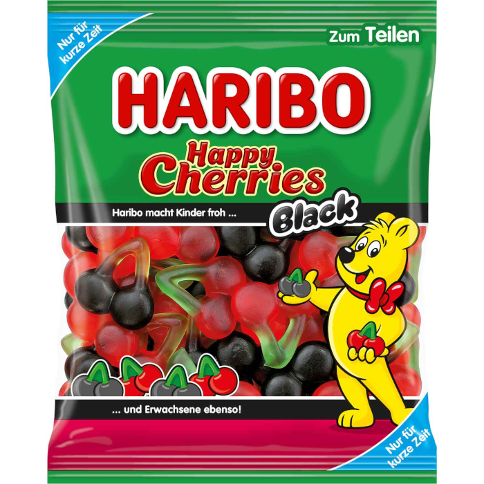 HARIBO Happy Cherries Black 175g / 6.17oz