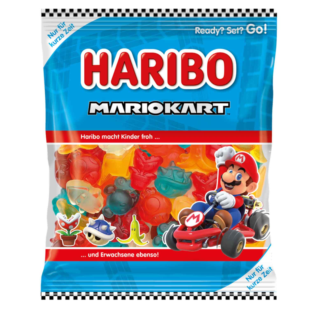 HARIBO Mario Kart, Edición Limitada 160g / 5.64oz