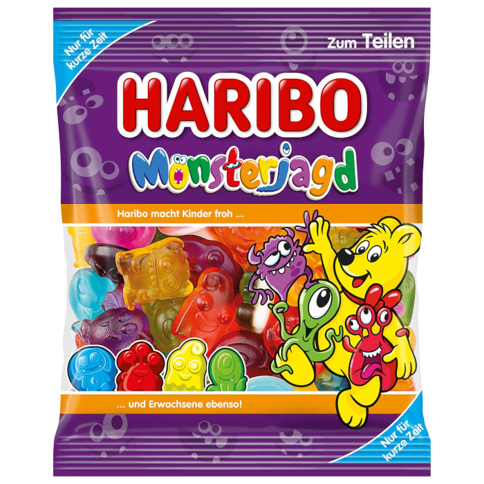 Haribo Monsterjagd Edição de Halloween 175g / 6.17oz