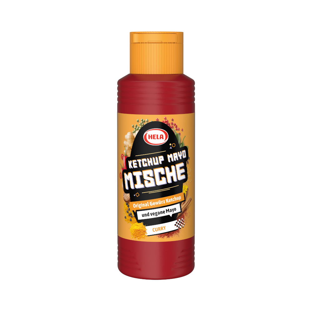Hela Ketchup Mayo Mix Curry Vegan 300ml / 10.14fl.oz.