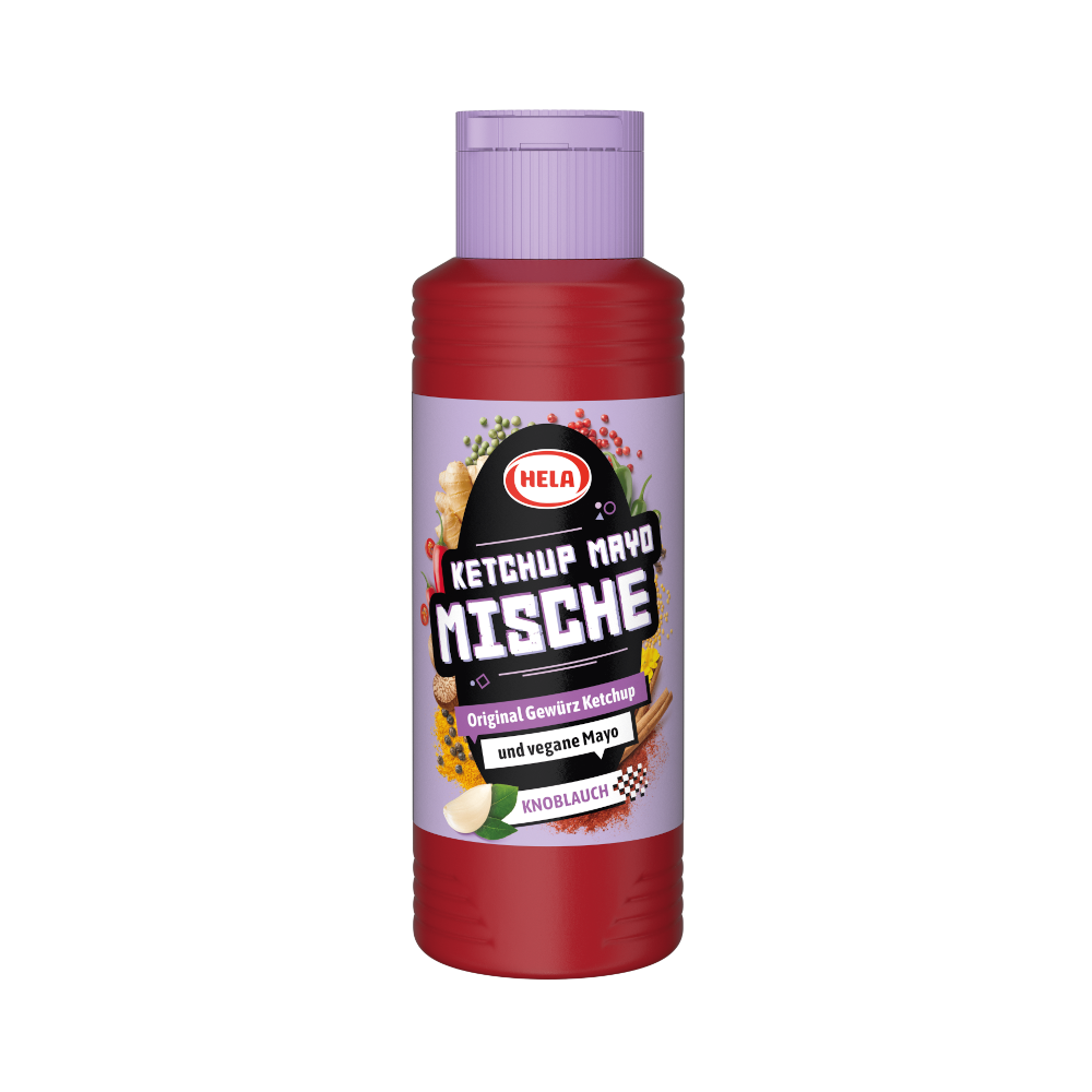 Hela Ketchup Mayo Mélange d'ail Vegan 300ml / 10.14fl.oz.