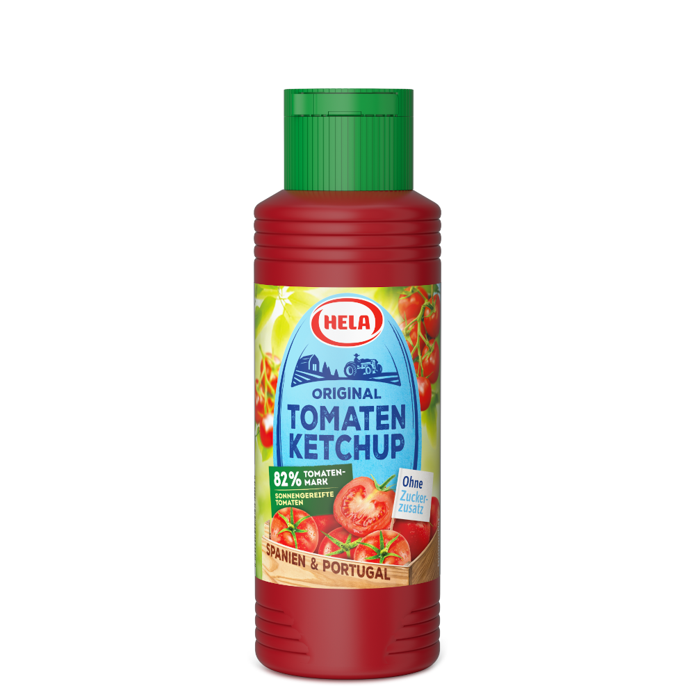 Hela Original Tomato Ketchup with no added sugar 300ml / 10.14fl.oz.