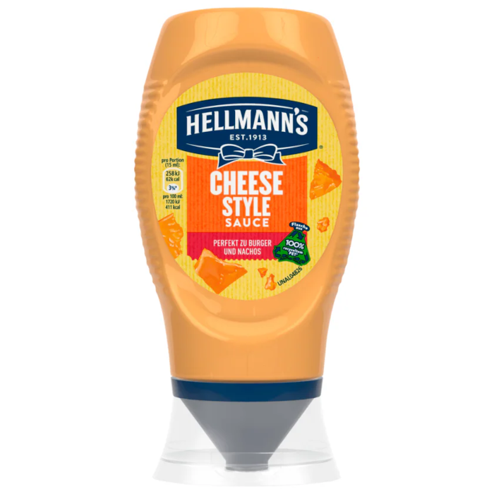 HELLMANN´S Cheese Style Sauce 250ml / 8.45 fl. oz.