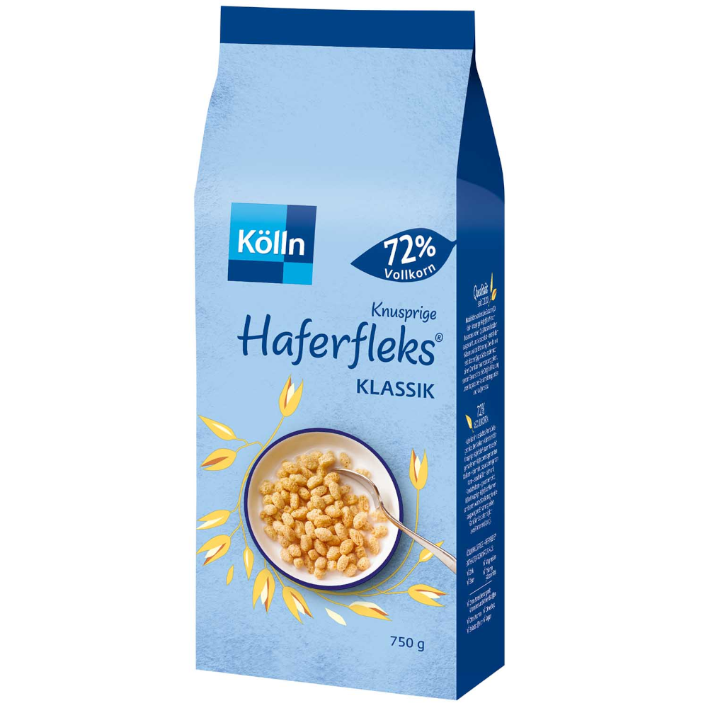 Kölln Crispy Oat Flakes Classic 750g / 26.45oz