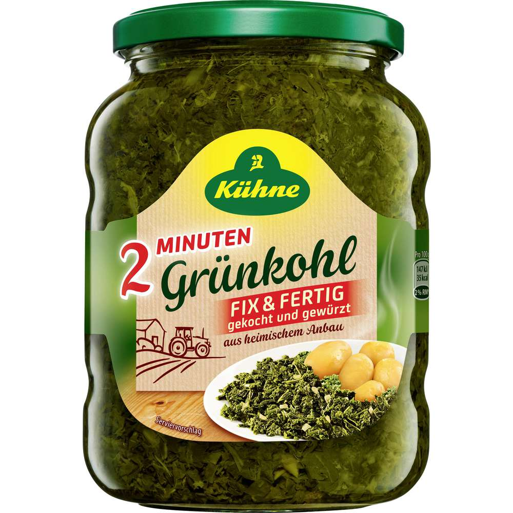 Kühne Grünkohl Fix & Fertig 720ml / 24.34 fl. oz.