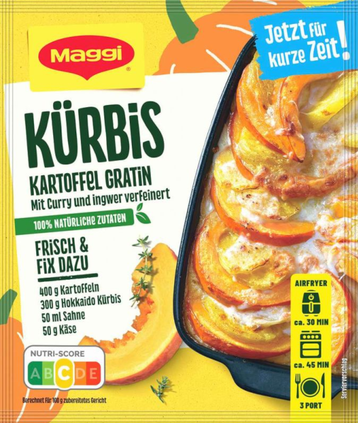 Maggi Fix for Pumpkin Potato Gratin 42g / 1.48oz