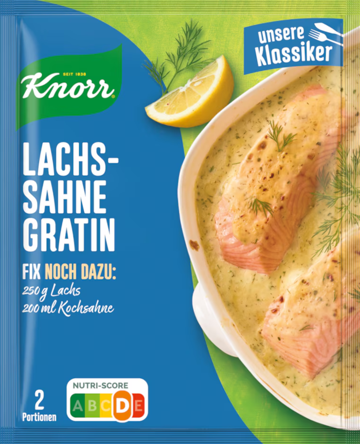 Knorr Fix for Salmon Cream Gratin 28g / 0.98 oz. NET. WT.