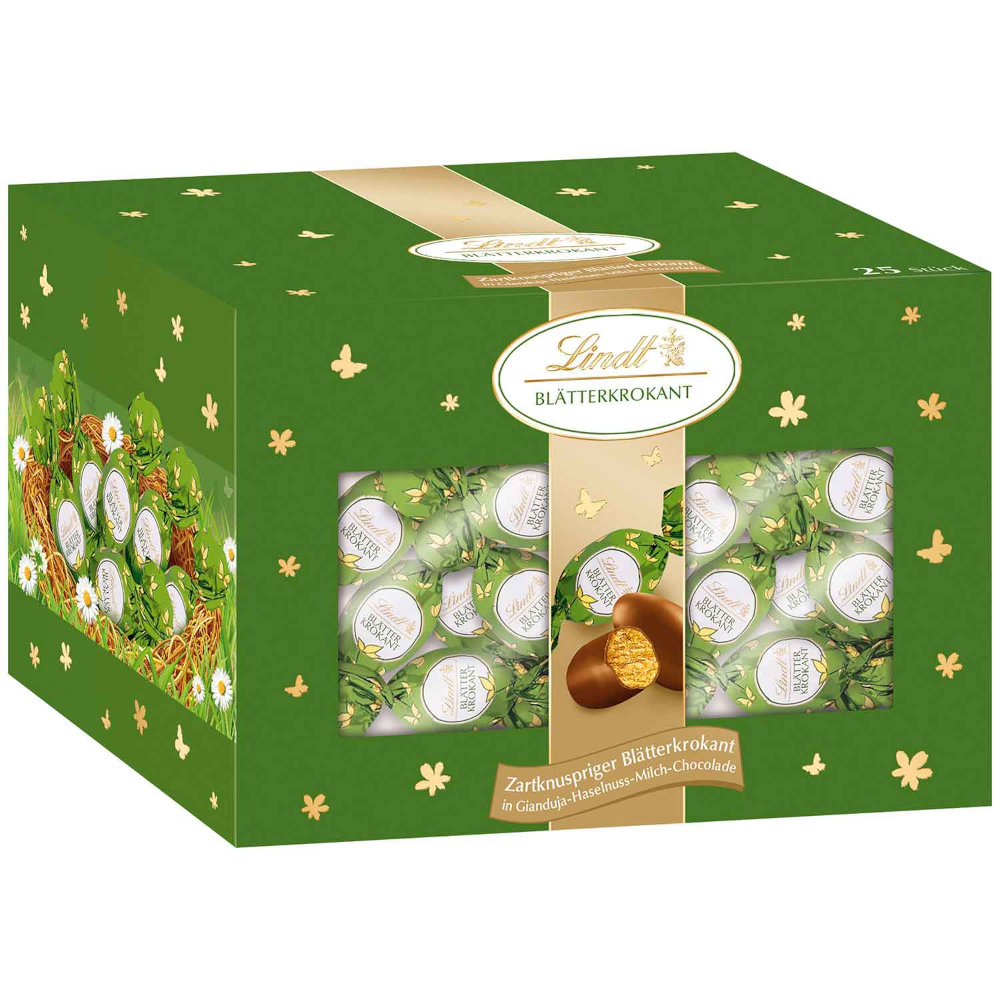 Lindt flaky brittle Easter eggs 25 pieces in quiver 425g / 14,99 oz