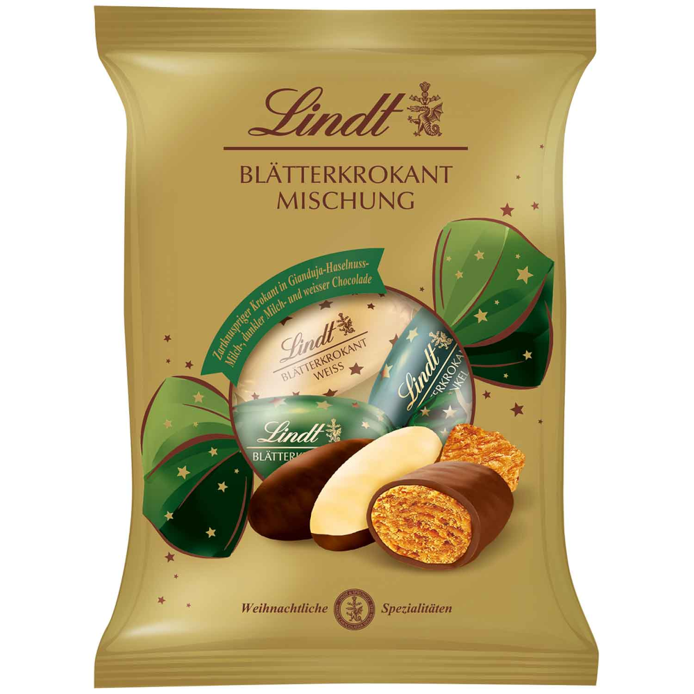 Lindt Blätterkrokant Zapfen Mischung 90g / 3.17oz