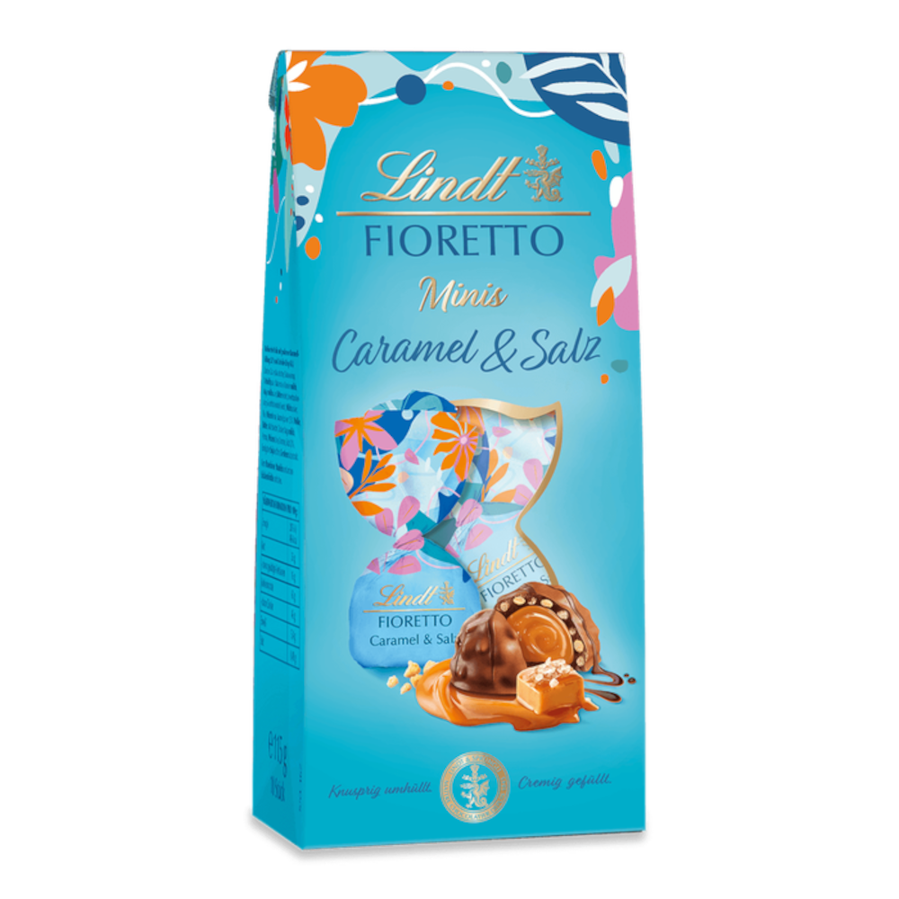 Lindt Fioretto Caramel & Salt Mini Pralines 115g / 4.05oz