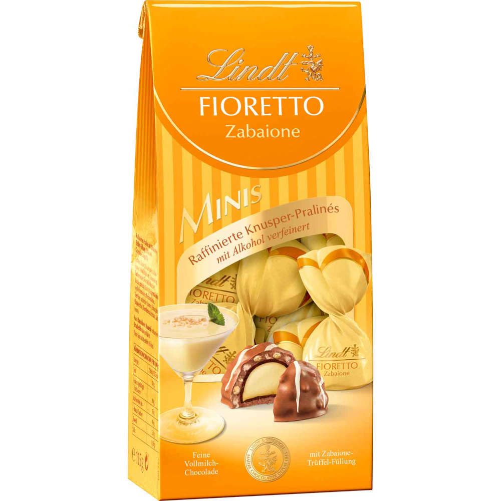 Lindt Fioretto Zabaione Mini Pralinen 115g / 4.05oz