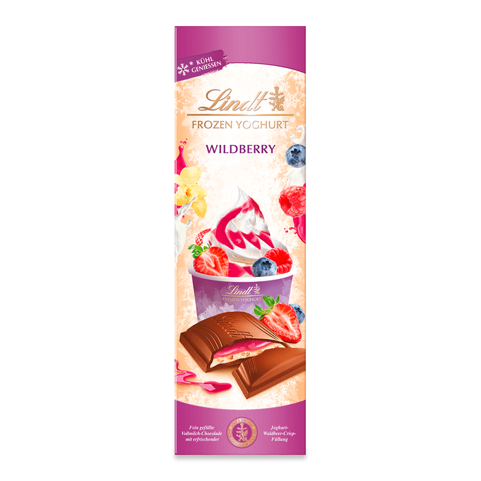 Lindt Frozen Yoghurt Wildberry Bar 100g / 3.52oz