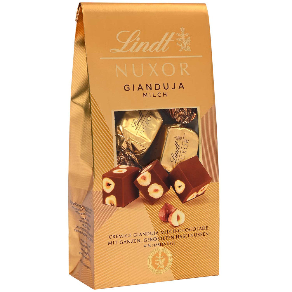 Lindt Nuxor Gianduja Milk Chocolate 103g 3 63oz lindt-nuxor-gianduja-milk-chocolate-103g-3-63oz