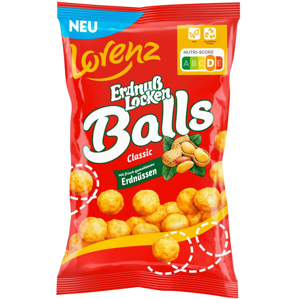 Lorenz ErdnussLocken Balls Classic 130g