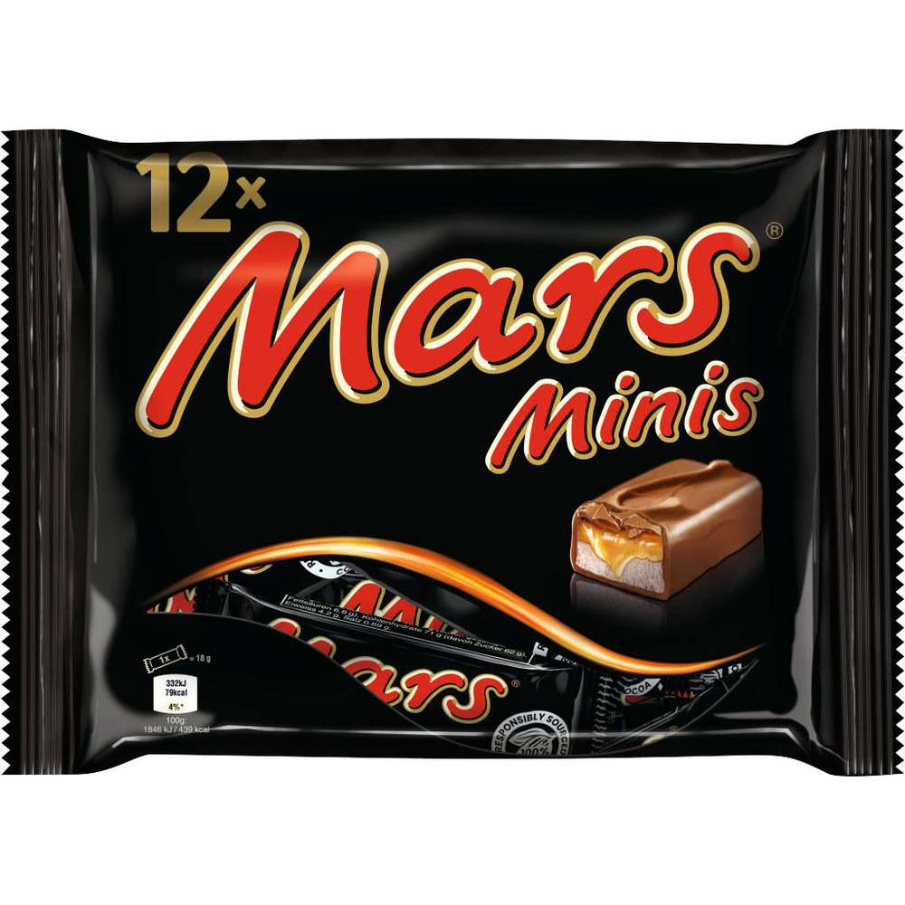 Mars Minis Schoko-Karamell Riegel 227g