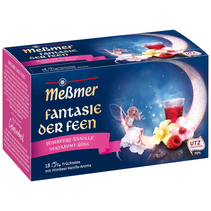 Meßmer Fantasie der Feen Himbeere-Vanille 18 Teebeutel