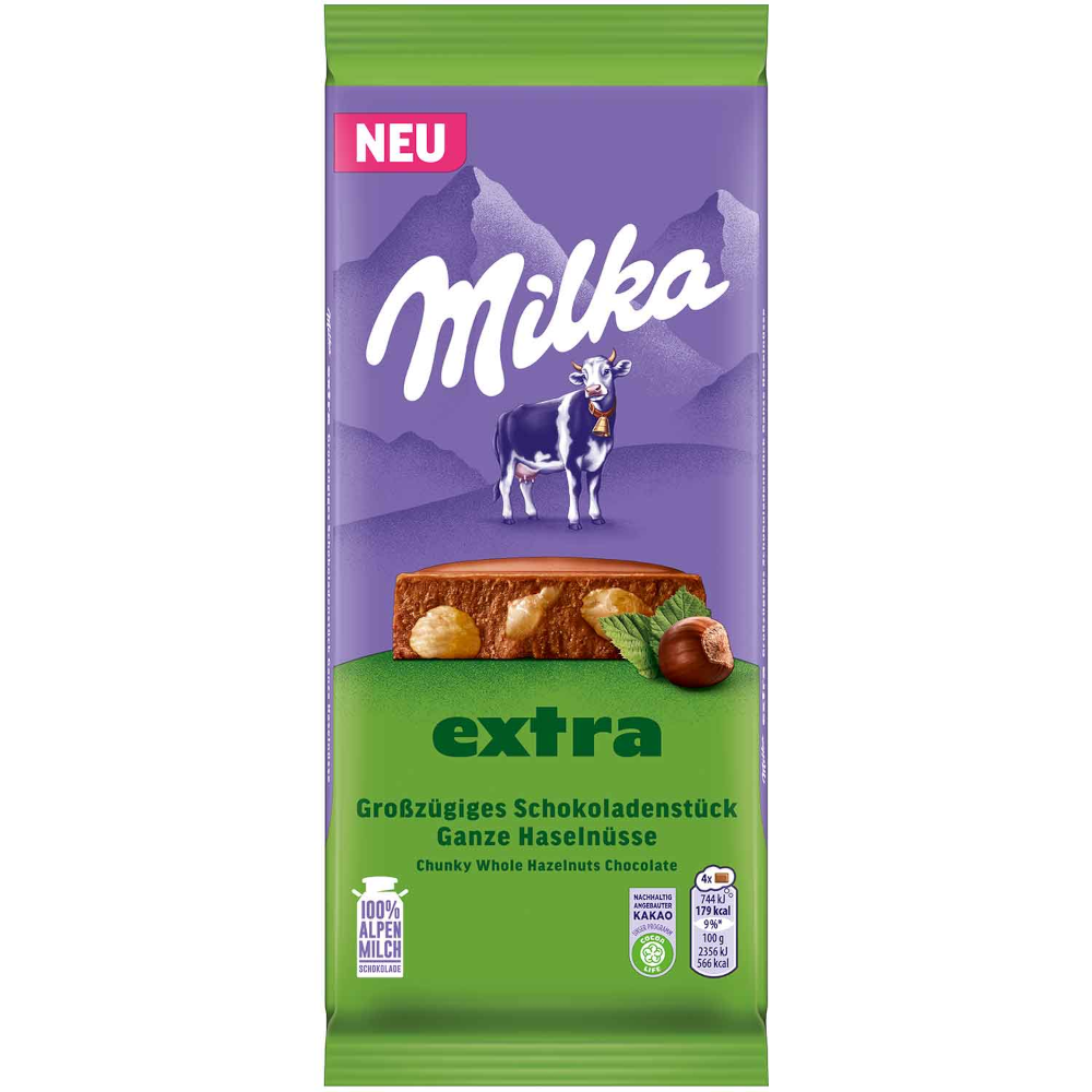 Milka Extra Whole Hazelnuts 190g / 6.7oz