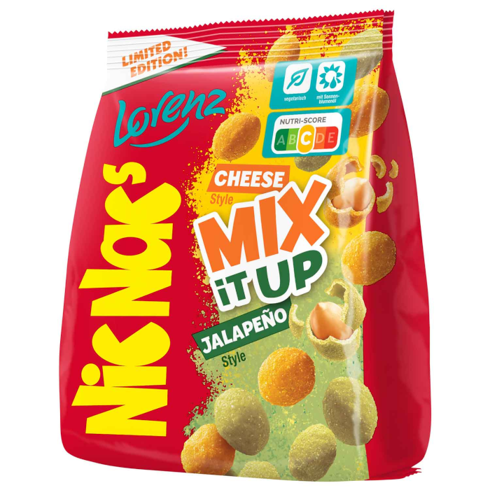 Lorenz NicNac´s Mix it up Cheese Style & Jalapeño Style 110g