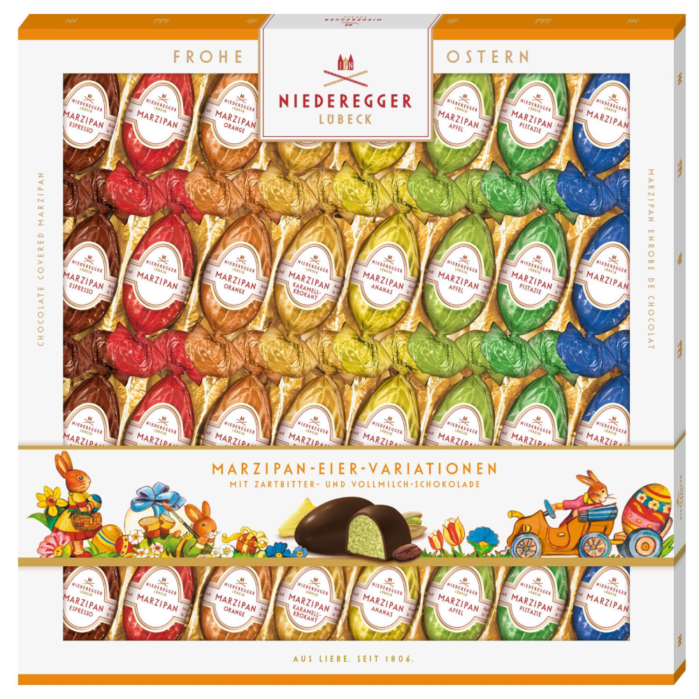 Niederegger Marzipan Easter Egg Variations 400g / 14.1oz