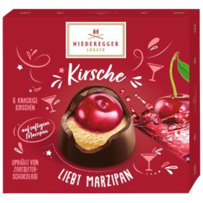 Niederegger Pralines "Cherry Loves Marzipan" 108g / 3.81oz