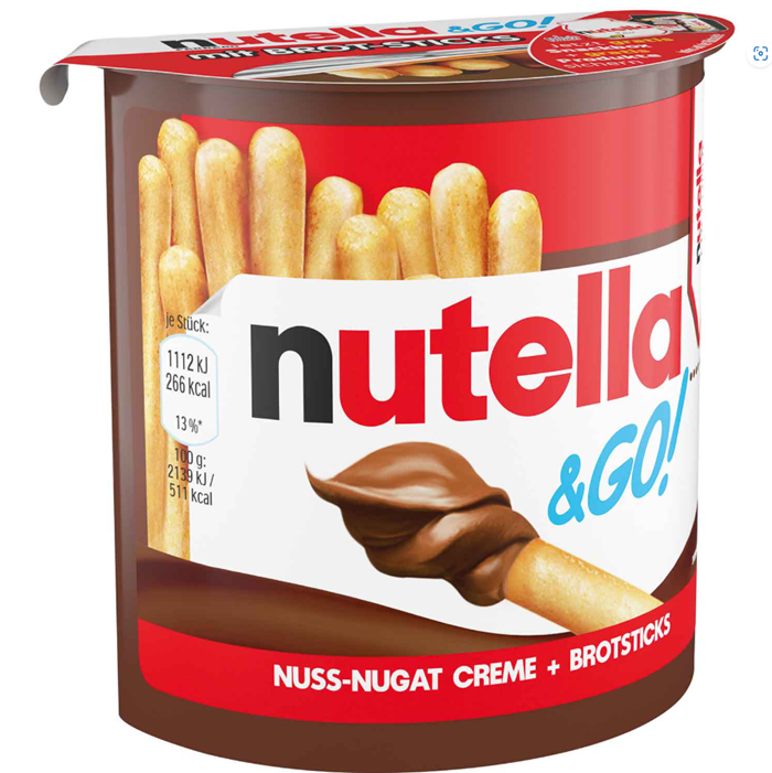 Ferrero Nutella & GO! Bread sticks 52g / 1.83oz