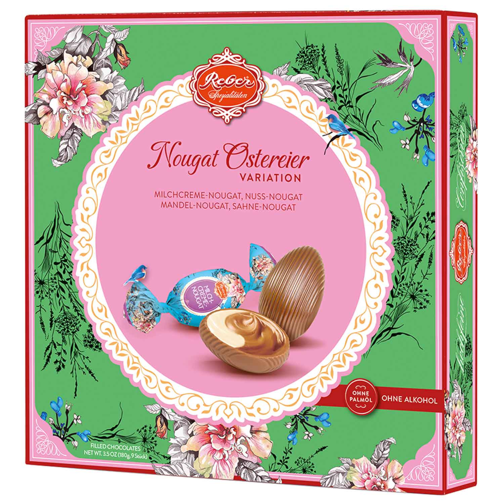 بيض عيد الفصح من شوكولاتة نوجا ريبر 180 جم / 6.34 أونصة