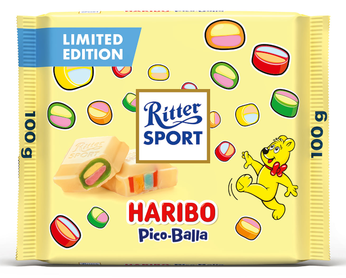 Ritter Sport Pico-Balla Weisse Schokolade 100g / 3.52oz