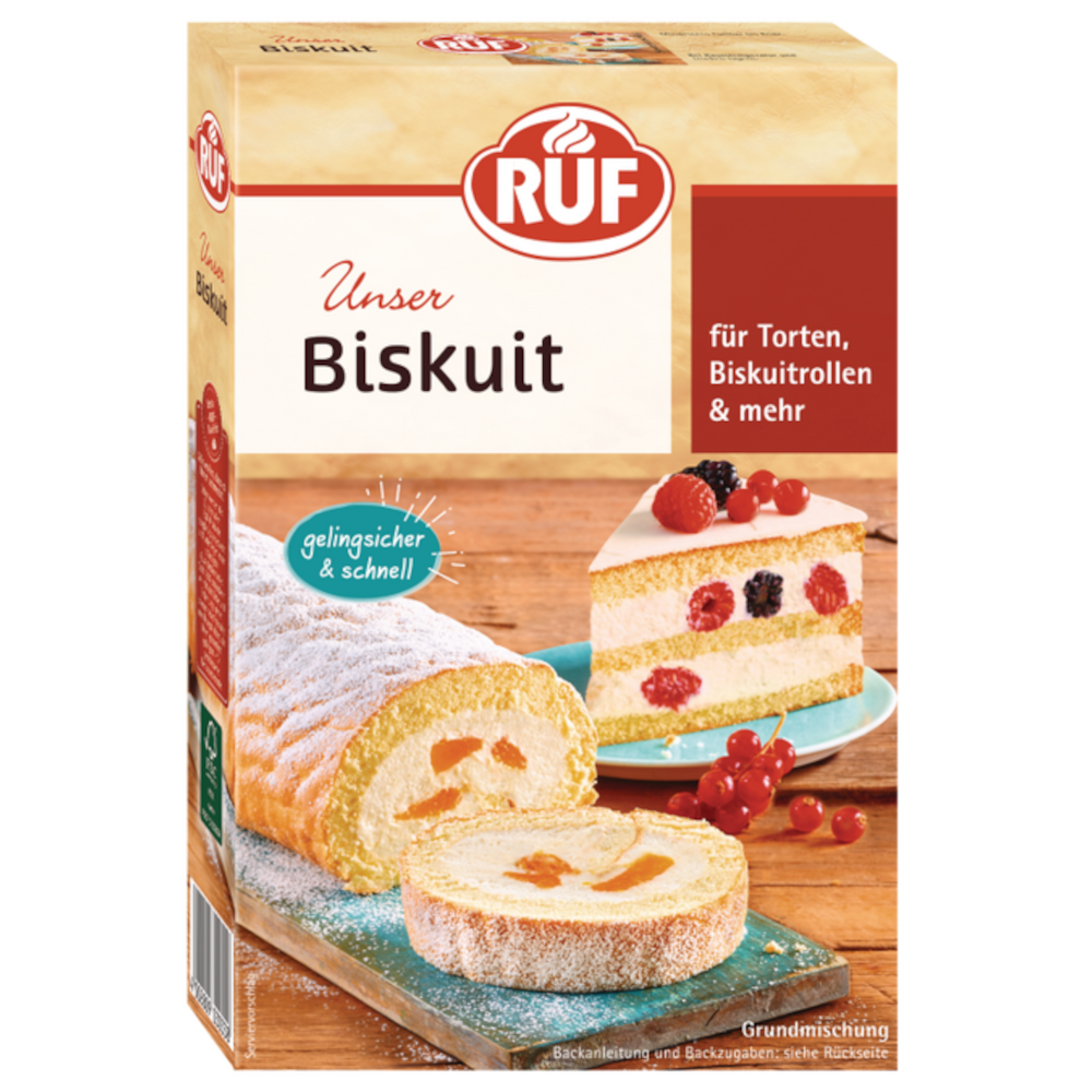 RUF Baking Mix for Swiss Rolls or Cakes 250g / 8.81oz